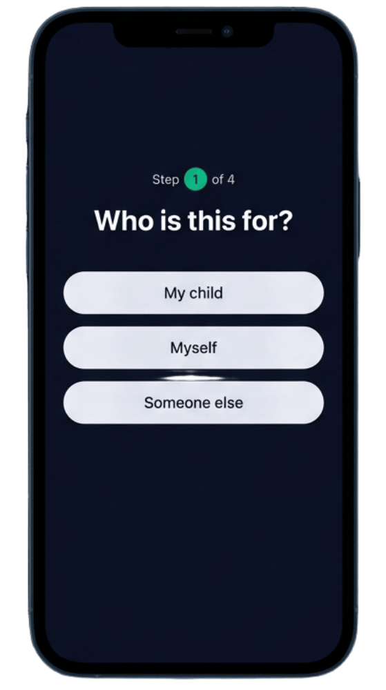 Perfect Class Match quiz interface